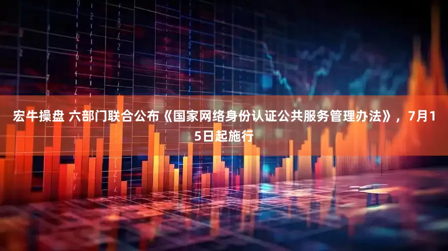 宏牛操盘 六部门联合公布《国家网络身份认证公共服务管理办法》，7月15日起施行