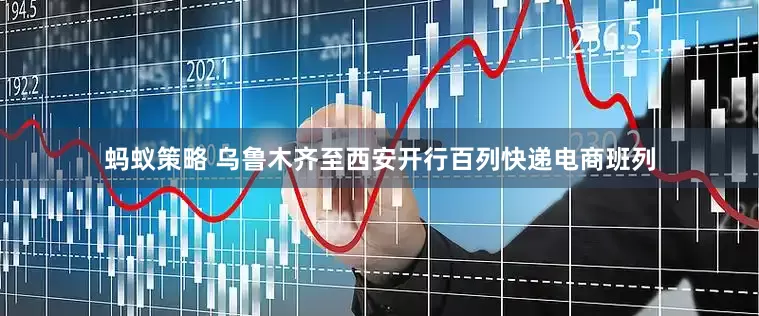 蚂蚁策略 乌鲁木齐至西安开行百列快递电商班列