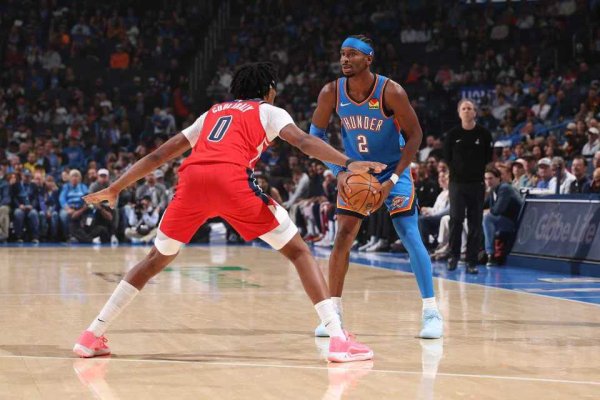 聚财略 联盟第一！雷霆大胜奇才豪取6连胜 亚历山大三节31+7